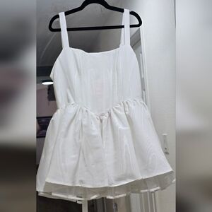 Sugar Thrillz Elegant White Formal Dress